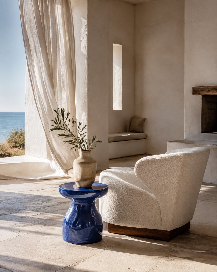 Campanha editorial para um hotel mediterrânico